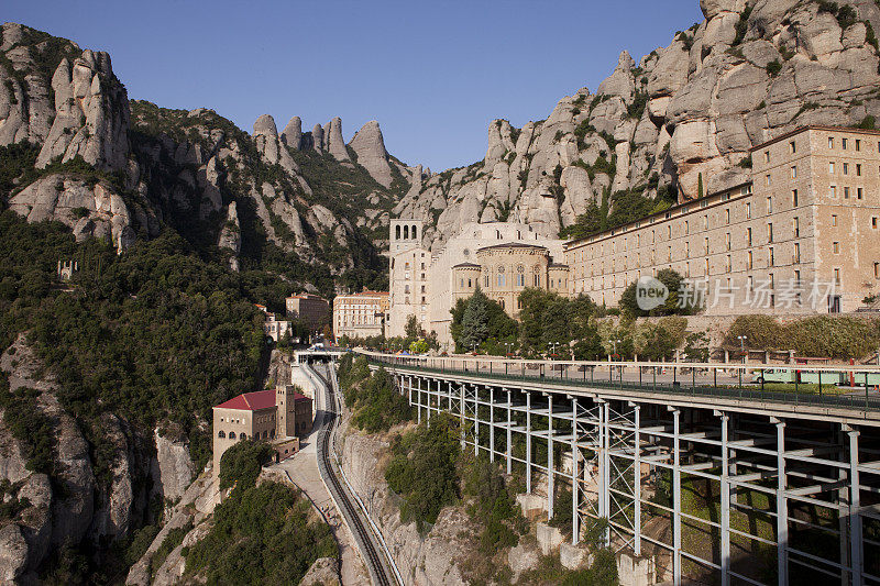 Monestir de Montserrat景色